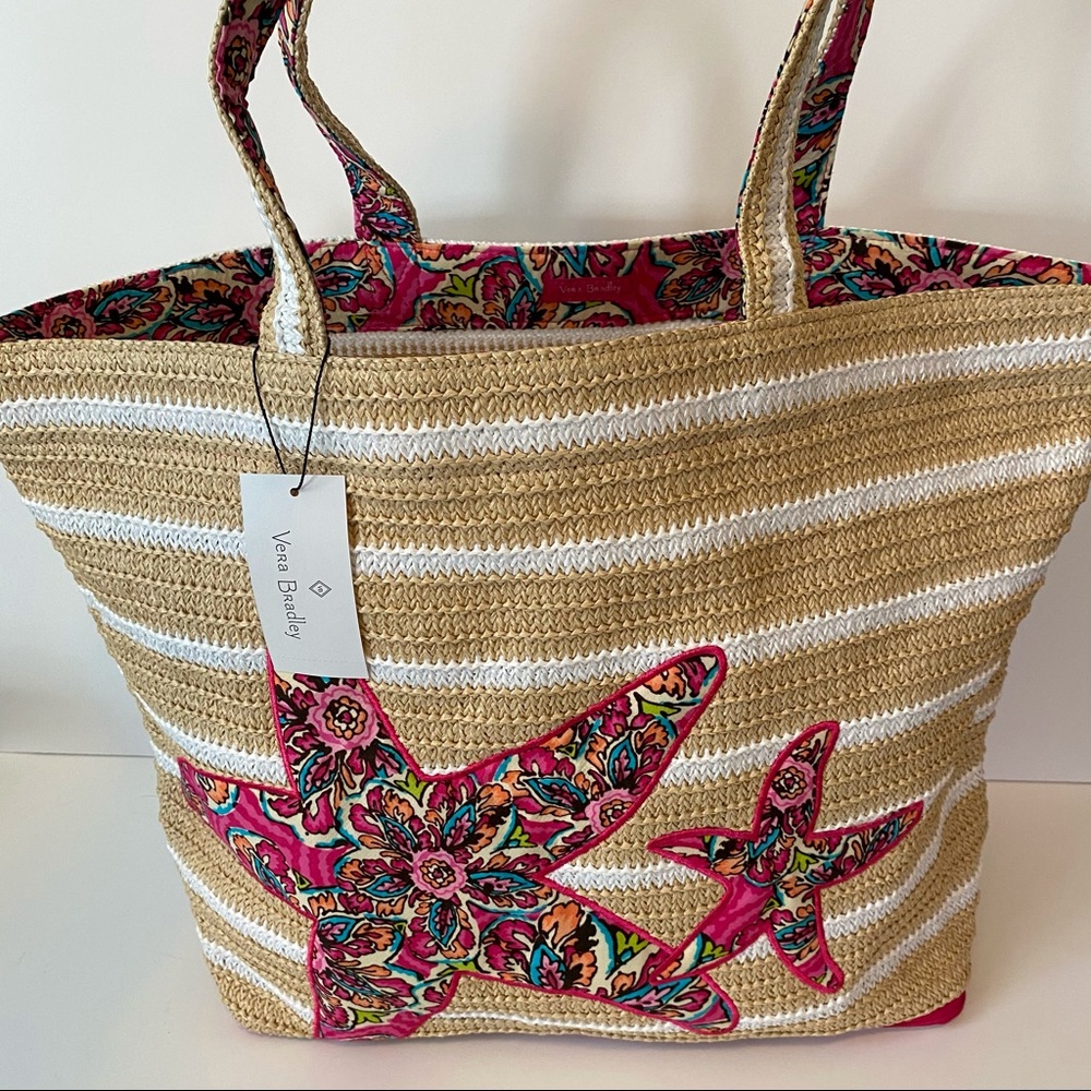 NWT Vera Bradley Seashore Beach Tote